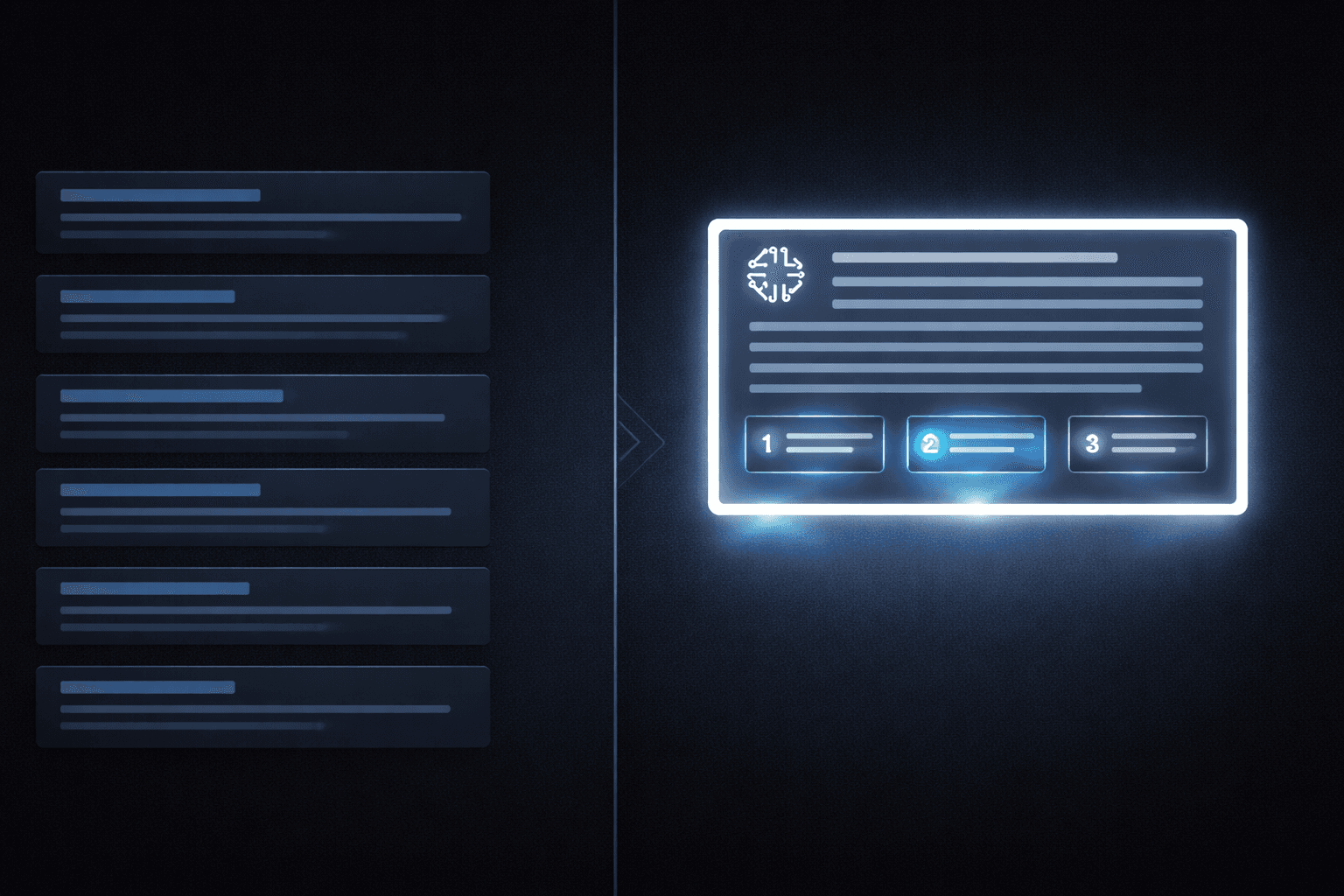 AI search results showing cited sources — the new battleground for visibility